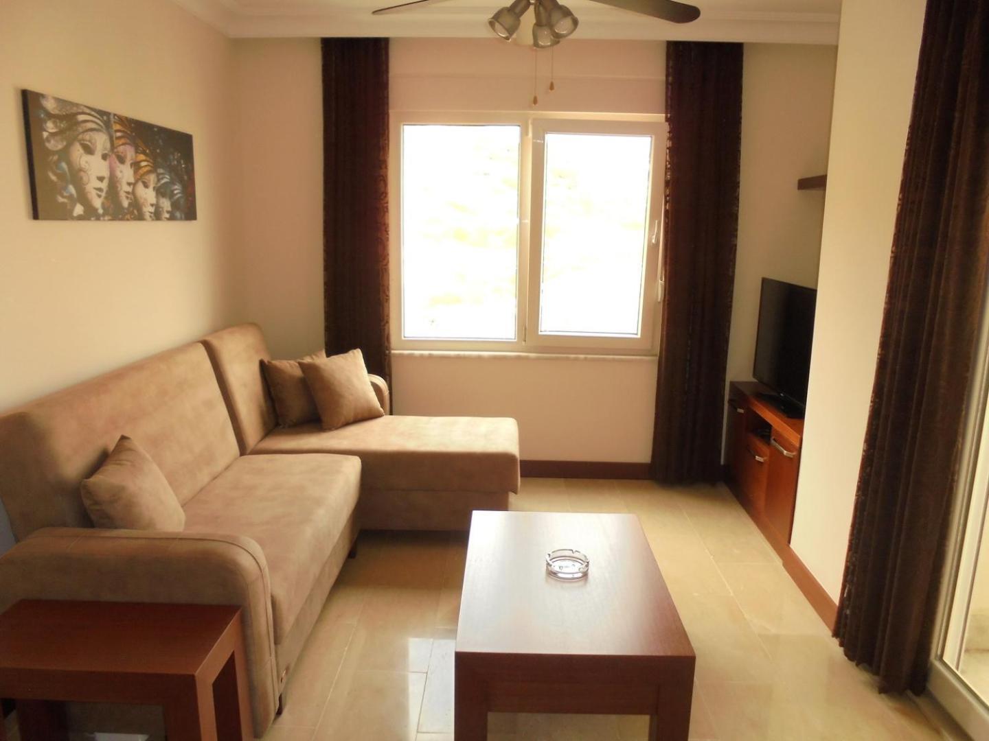 Xperia Park With Large Balcony And Seaview & Free Airport Shuttle Service Lejlighed Alanya