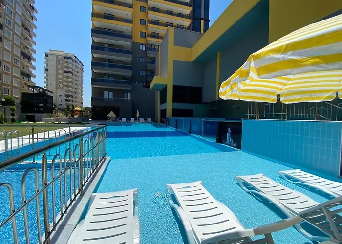 Luxusapartment 160 M2 Aydemir Park 1 Luxusanlage Zentral Mahmutlar Alanya