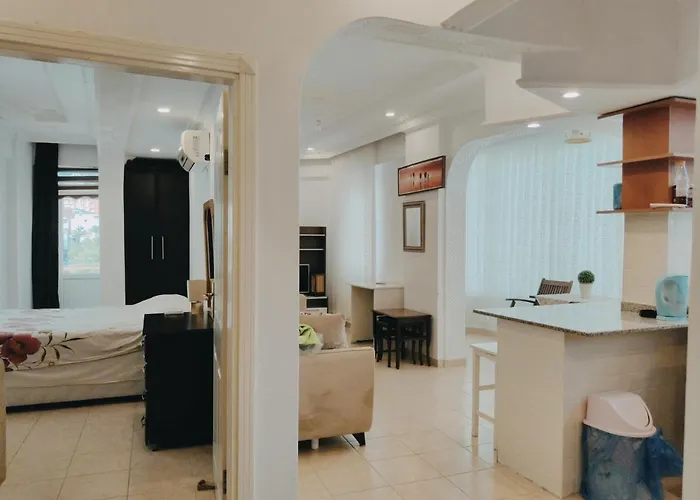 Alanya Merkez 1+1 Full Esyali Daire
