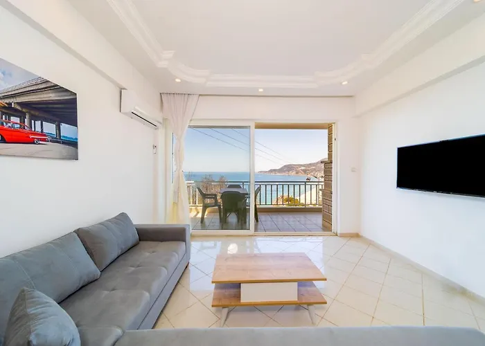 Lovely Flat With Sea And Nature View In Alanya