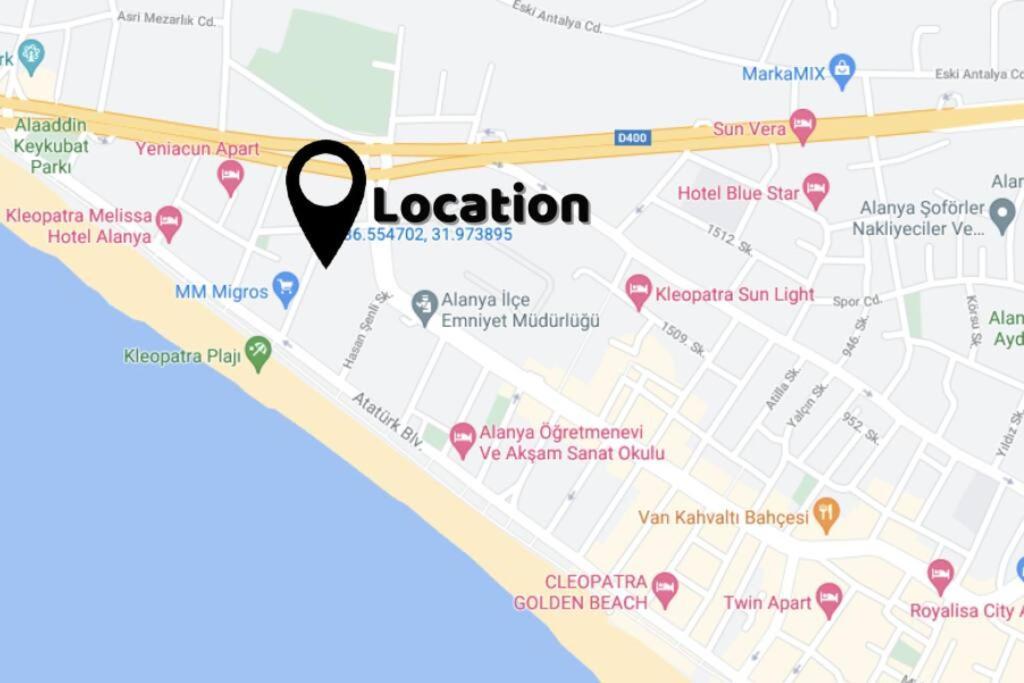 Apartment Zerrin Hanim - 1 Minute From Kleopatra Beach Alanya