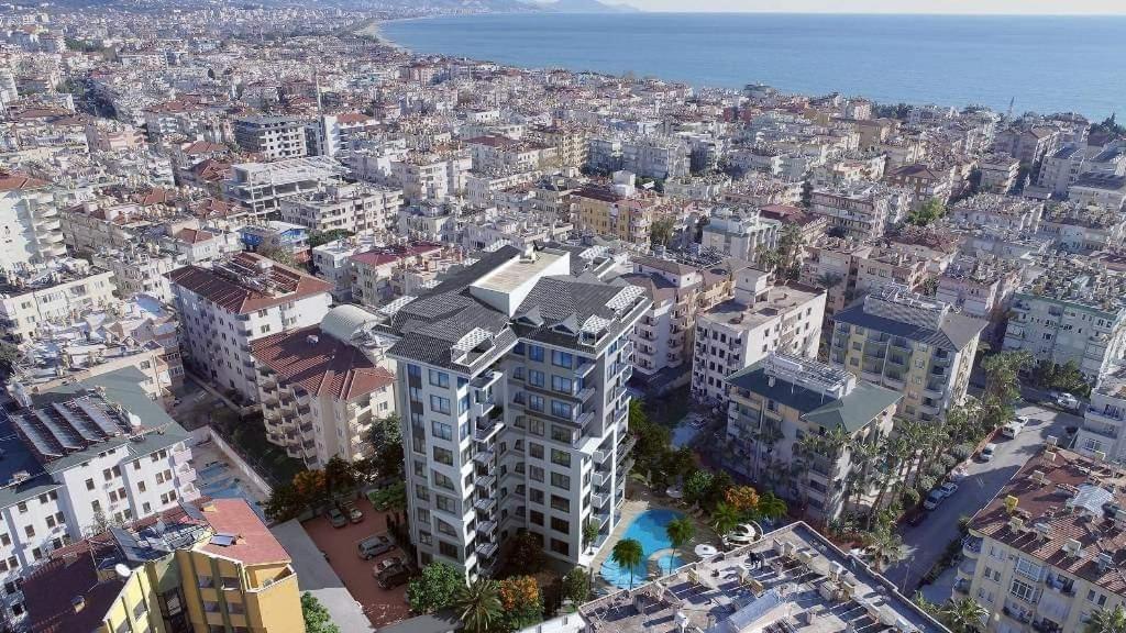 Tower Beachsky Vegetarian New 2022 Apartment Alanya