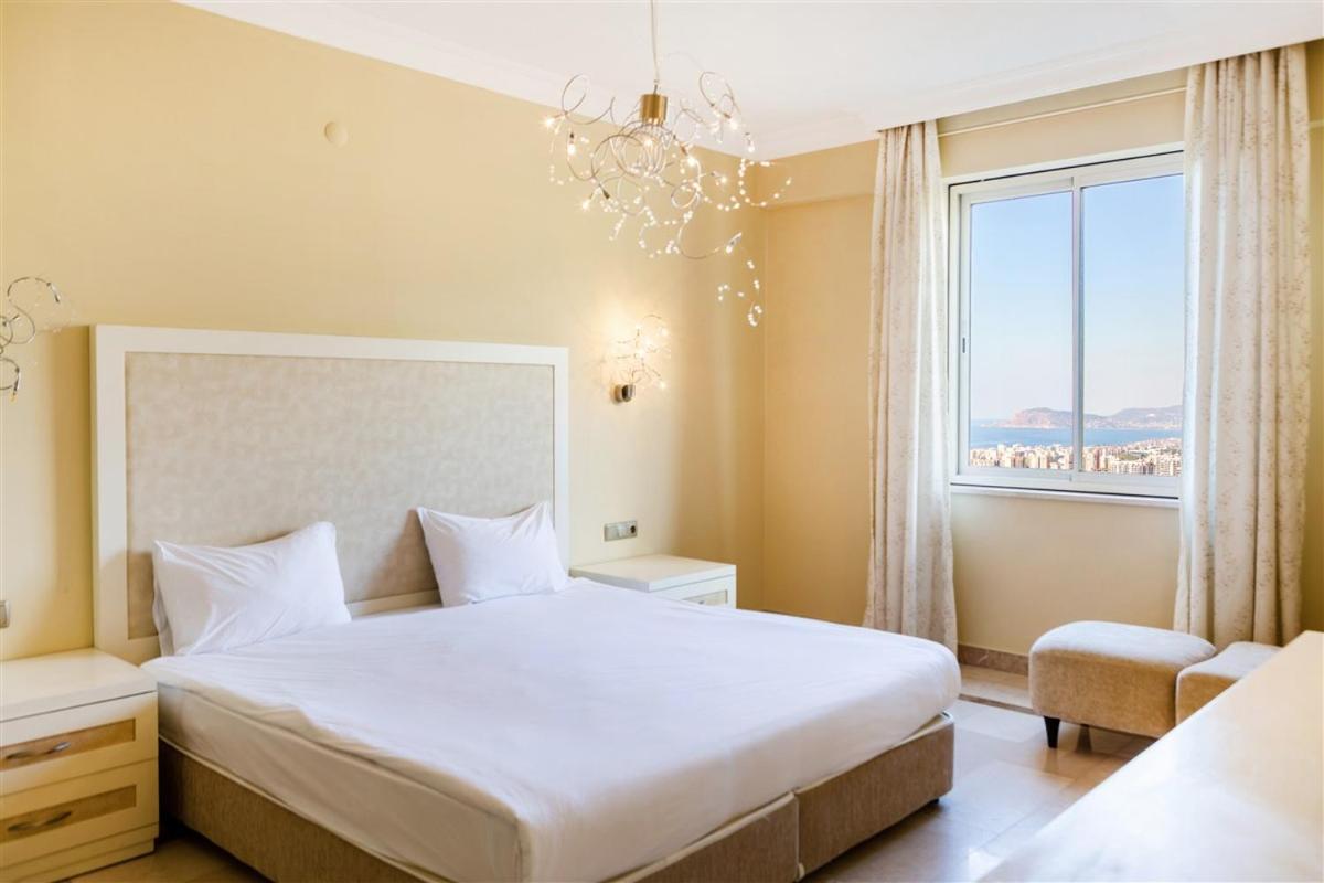 Gold City 2+1 Main Building Flat With Free Aquapark * Alanya