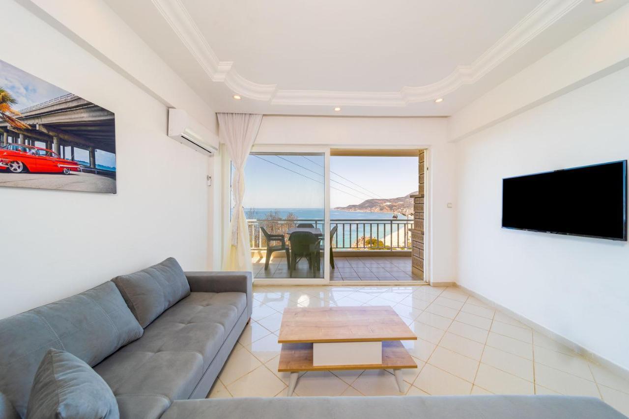 Lovely Flat With Sea And Nature View In Alanya