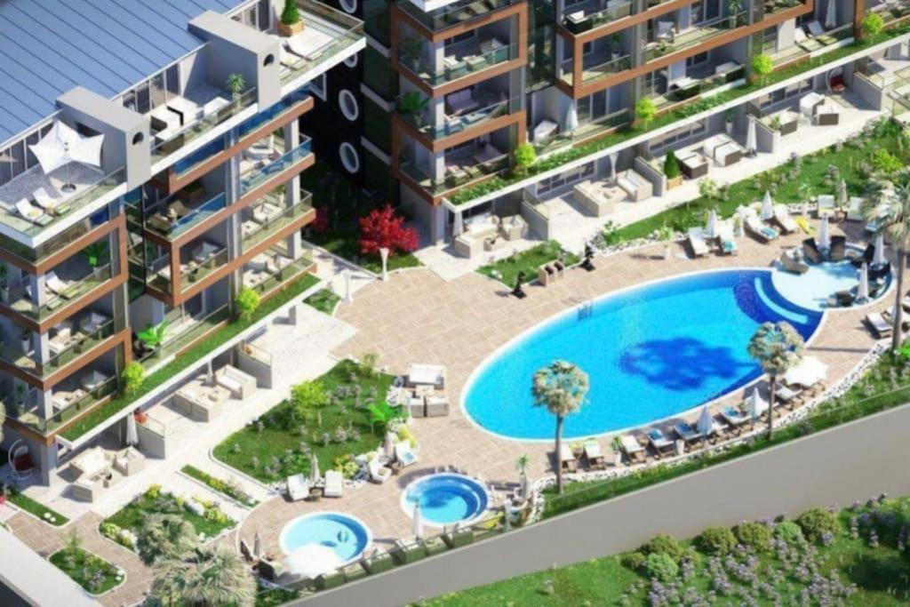 Appartement Kestel Armani Deluxe For A Dream Life *