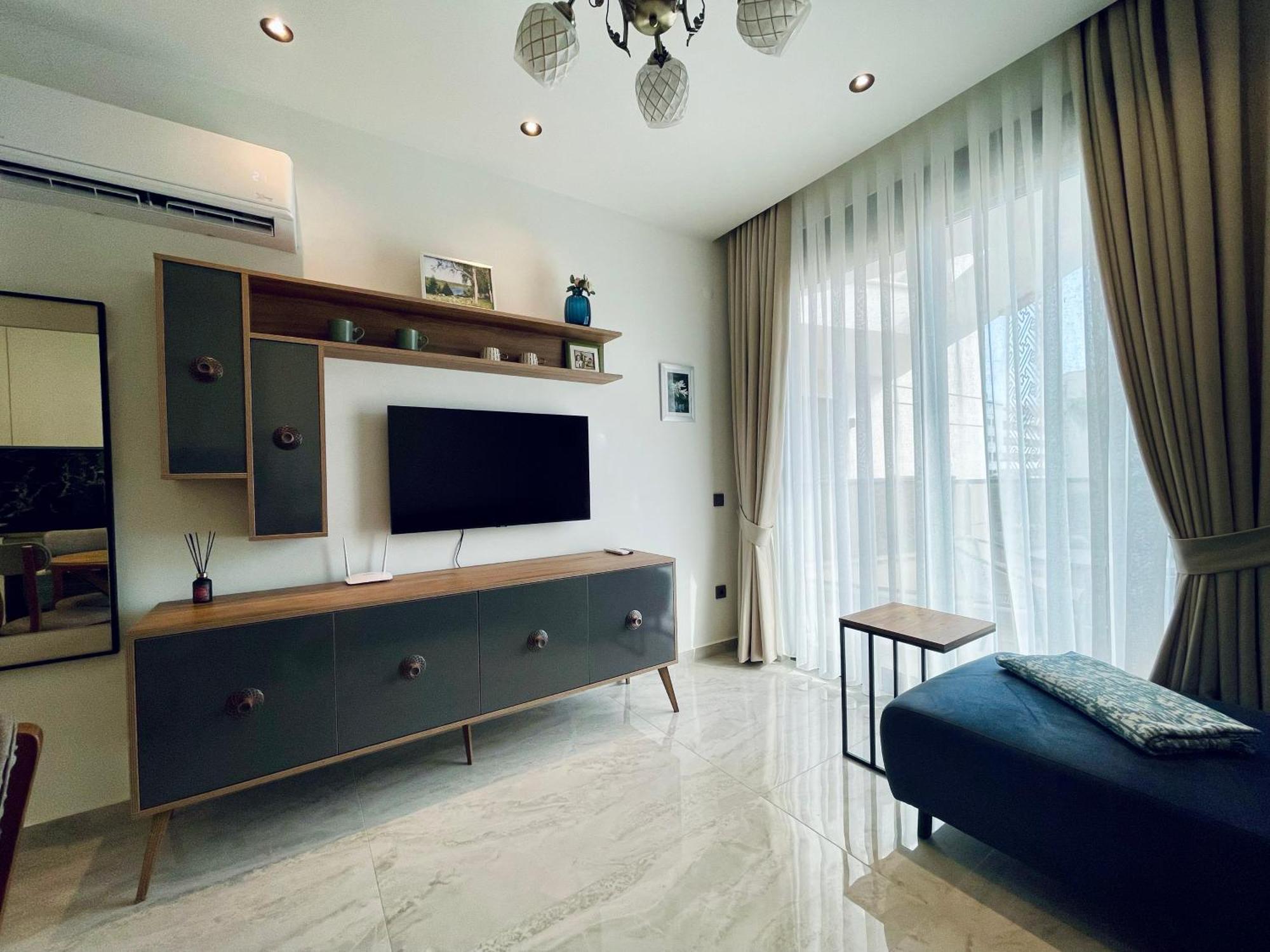 Luxury 1bd Flat 300m To The Apartment Alanya