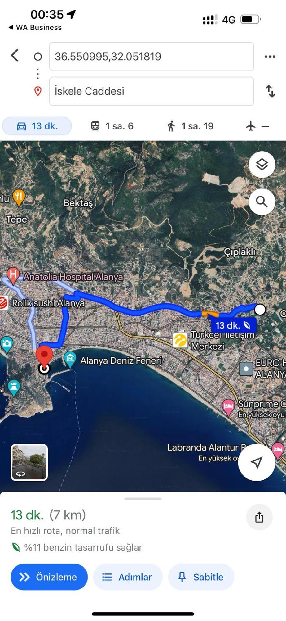 Silece Garden Iki Yatak Odali Alanya
