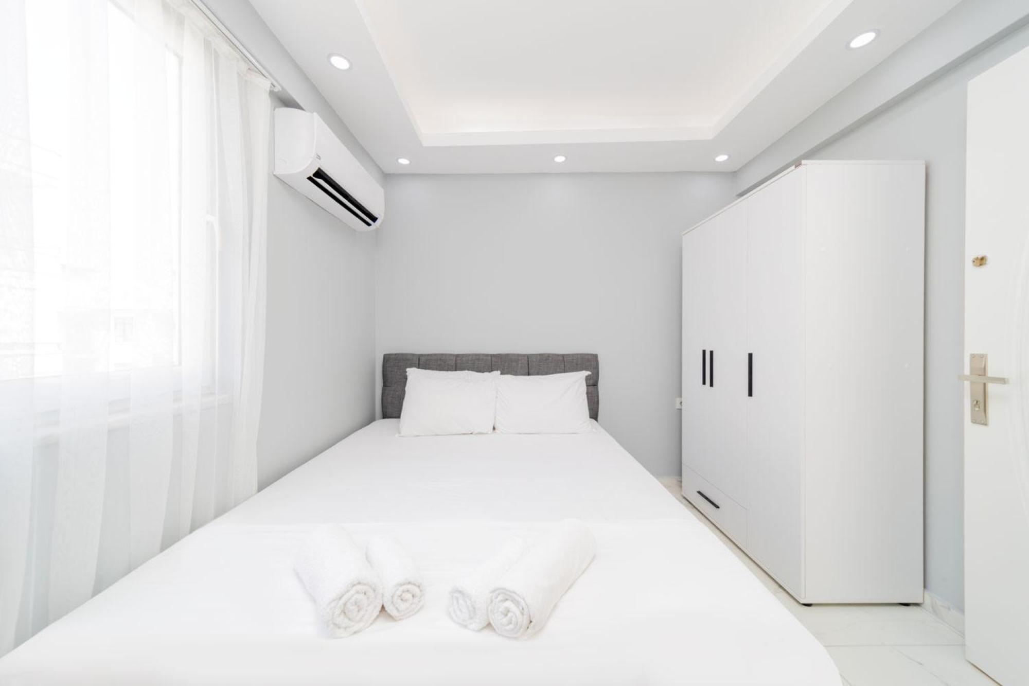 Cozy Flat W Balcony 5 Min To Beach In Apartment