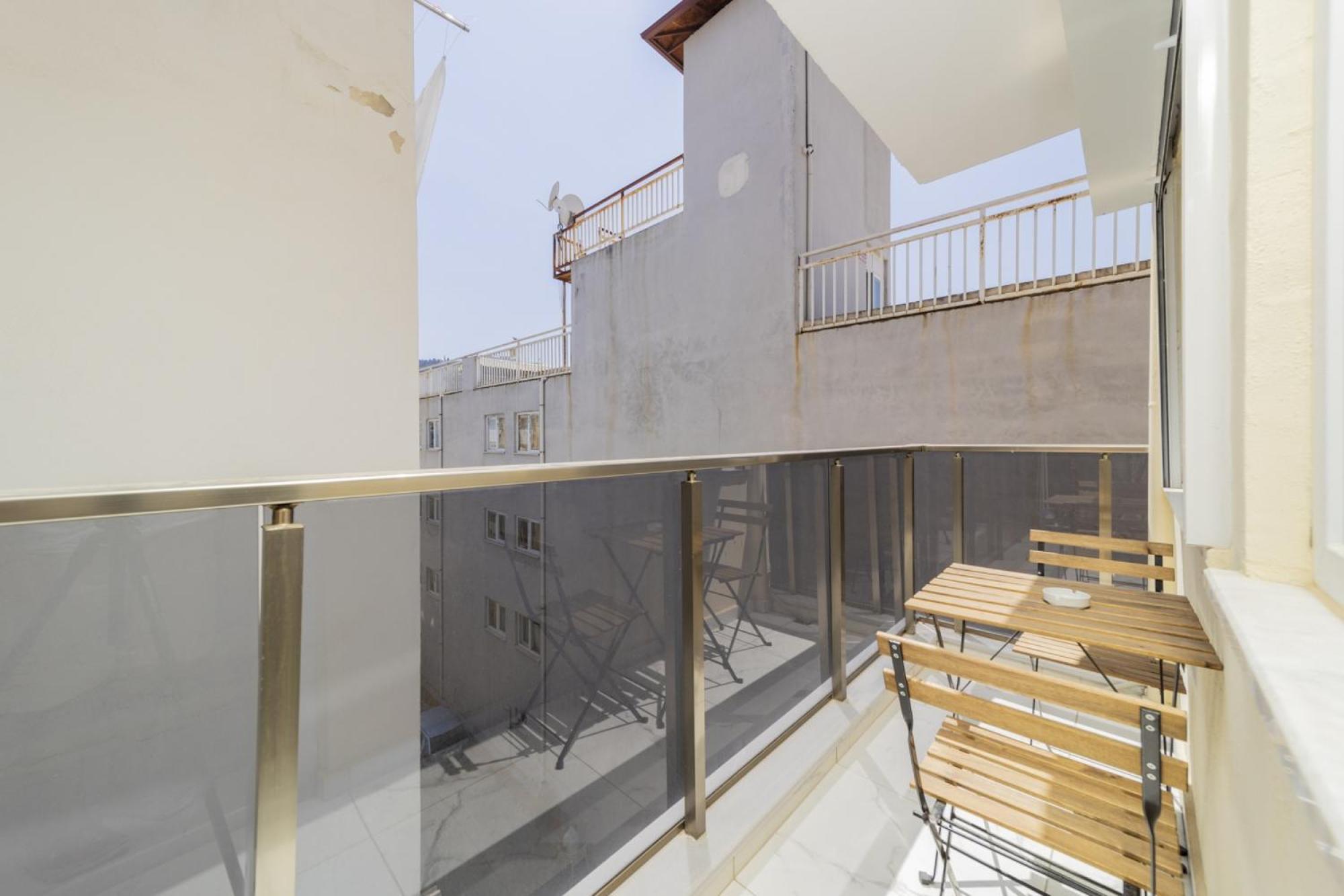 Cozy Flat W Balcony 5 Min To Beach In Apartment Alanya