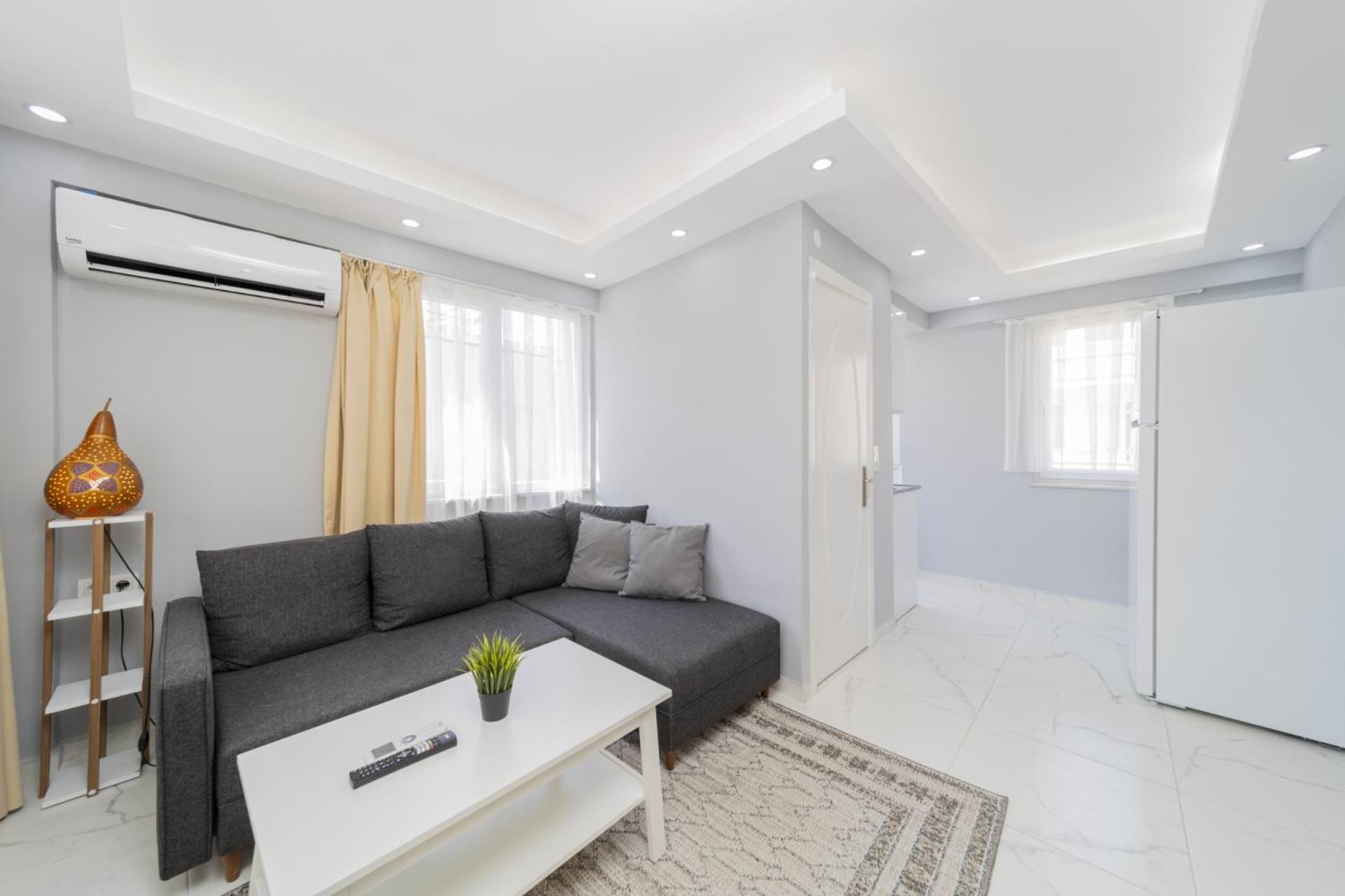 Cozy Flat W Balcony 5 Min To Beach In Alanya