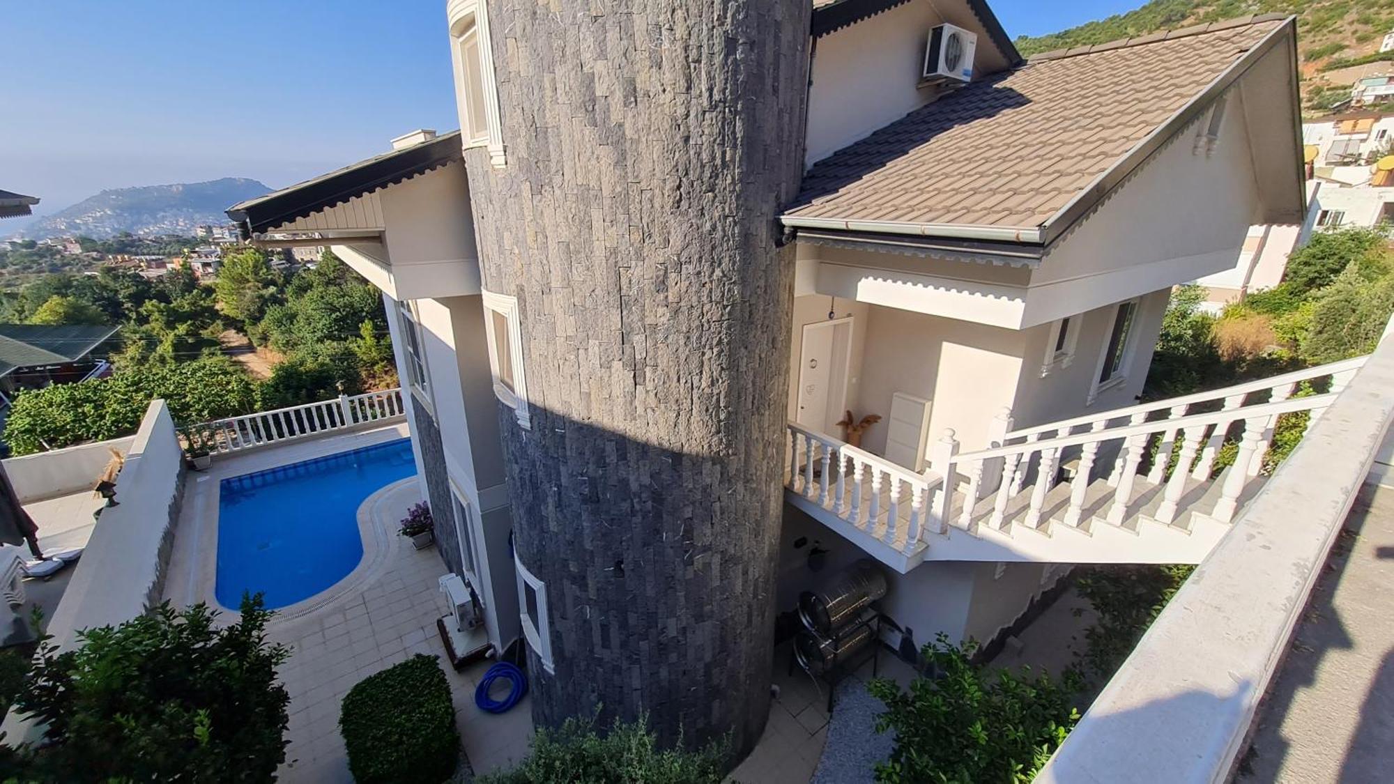 Mit Einzigartigem Ausblick Daire Alanya