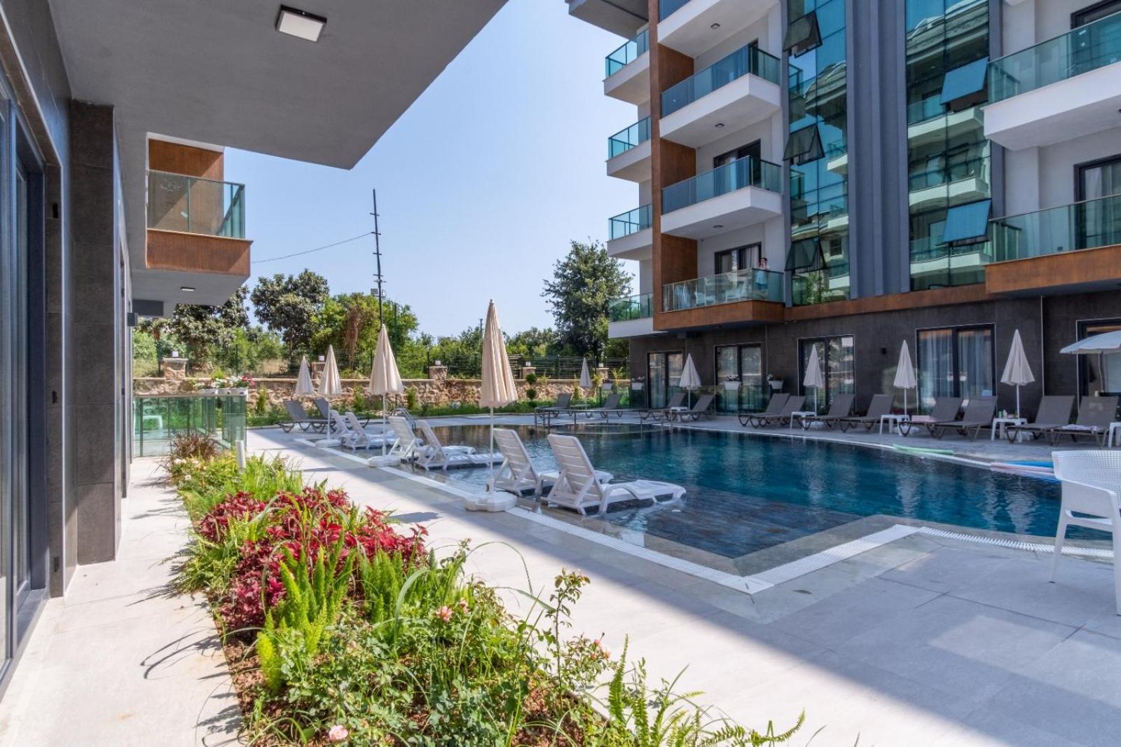 Silece Garden Iki Yatak Odali Alanya