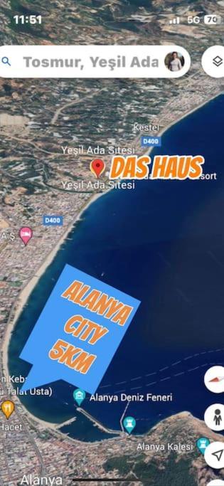Mit Garten, 500 M Zum Strand, In Der Naehe Der Stadt Villa Alanya