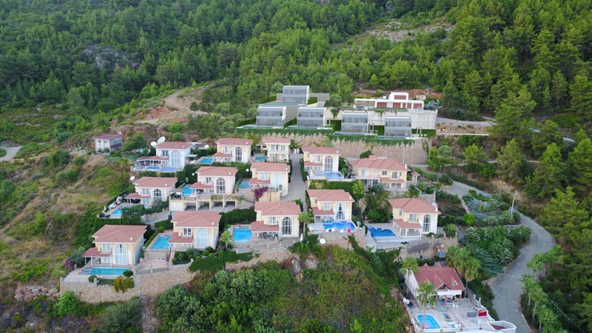 Panoramic With A Pool