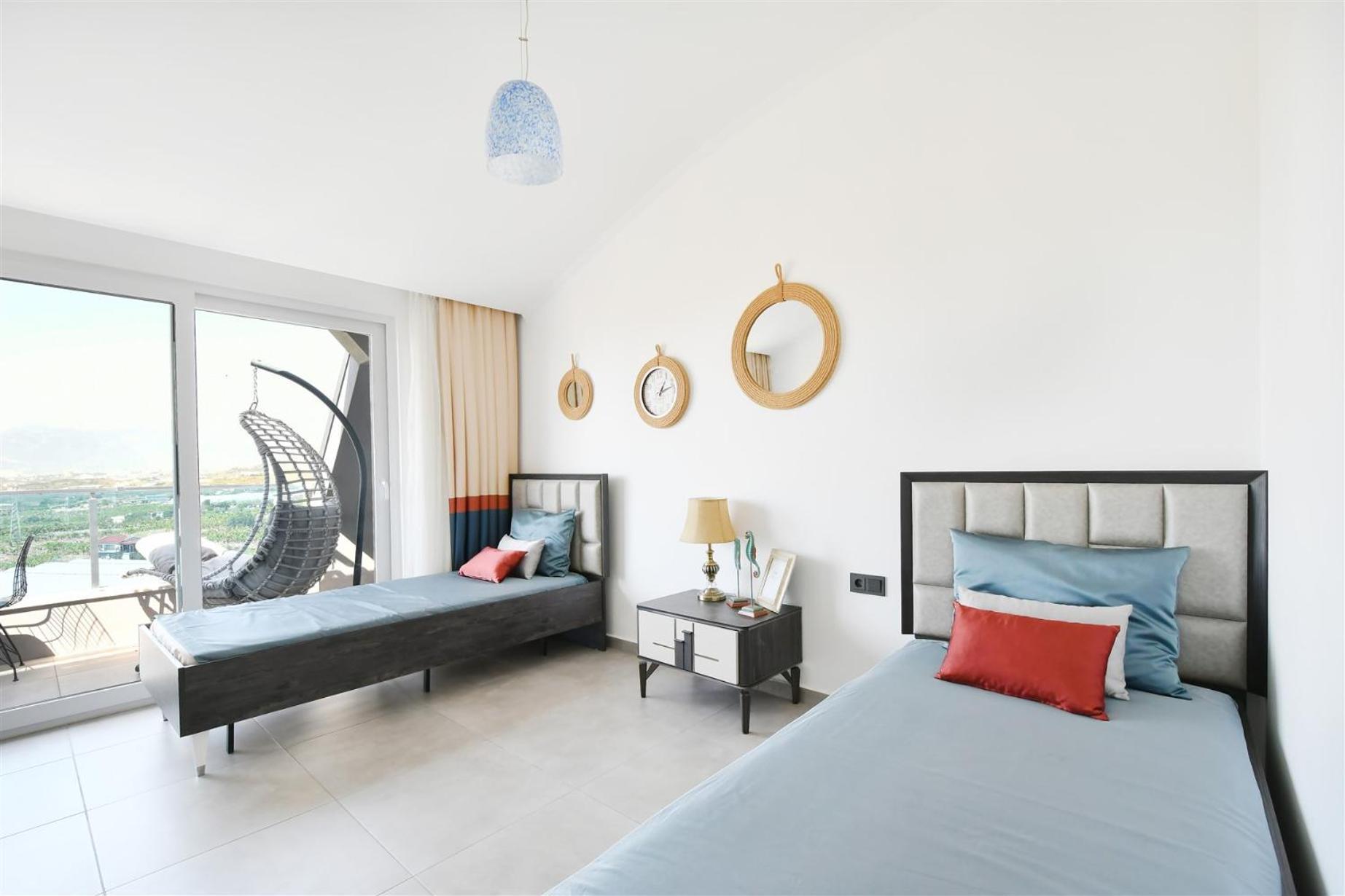 Lejlighed 0047 Exodus 2-bedroom Duplex In Mahmutlar With Sea, Mountain And Castle Views *