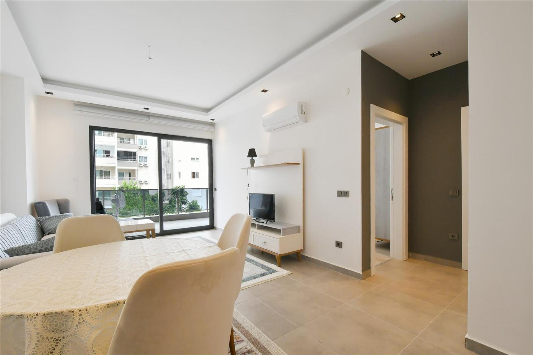 0004 Cozy 1 Bedroom For Rent In A Modern Residential Complex With Facilities , Mahmutlar Appartement