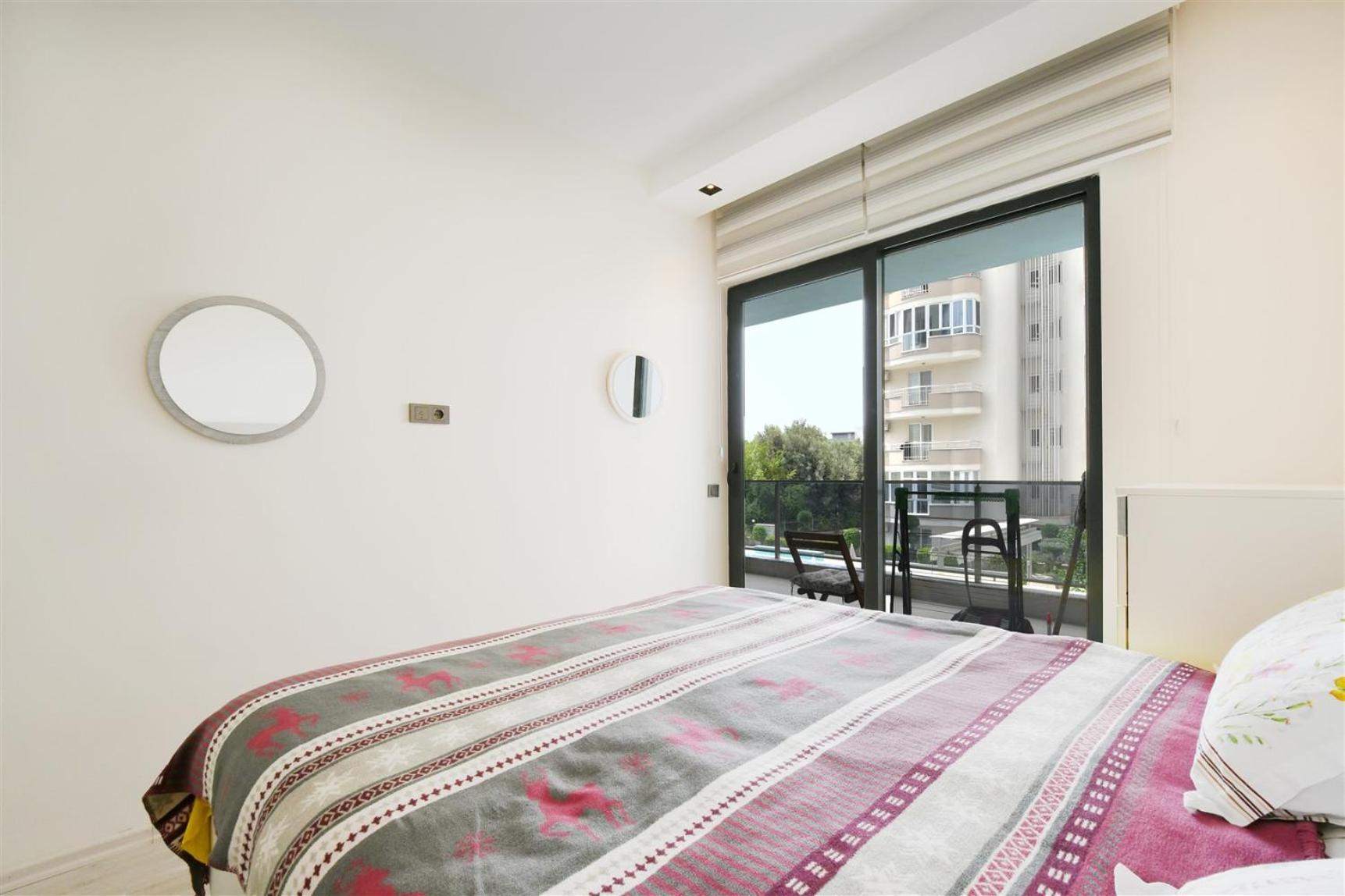 0004 Cozy 1 Bedroom For Rent In A Modern Residential Complex With Facilities , Mahmutlar Appartement *