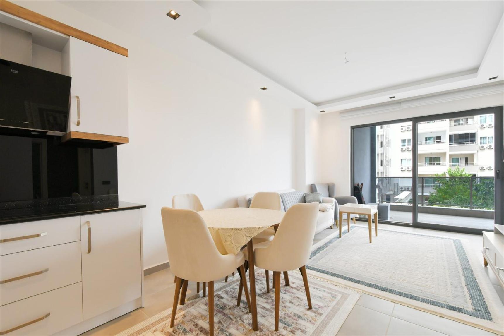 0004 Cozy 1 Bedroom For Rent In A Modern Residential Complex With Facilities , Mahmutlar *