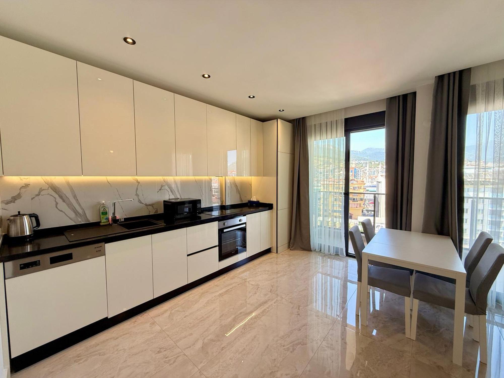 Sa Apartments! Luxury Sea View 2bd Duplex Appartement Alanya