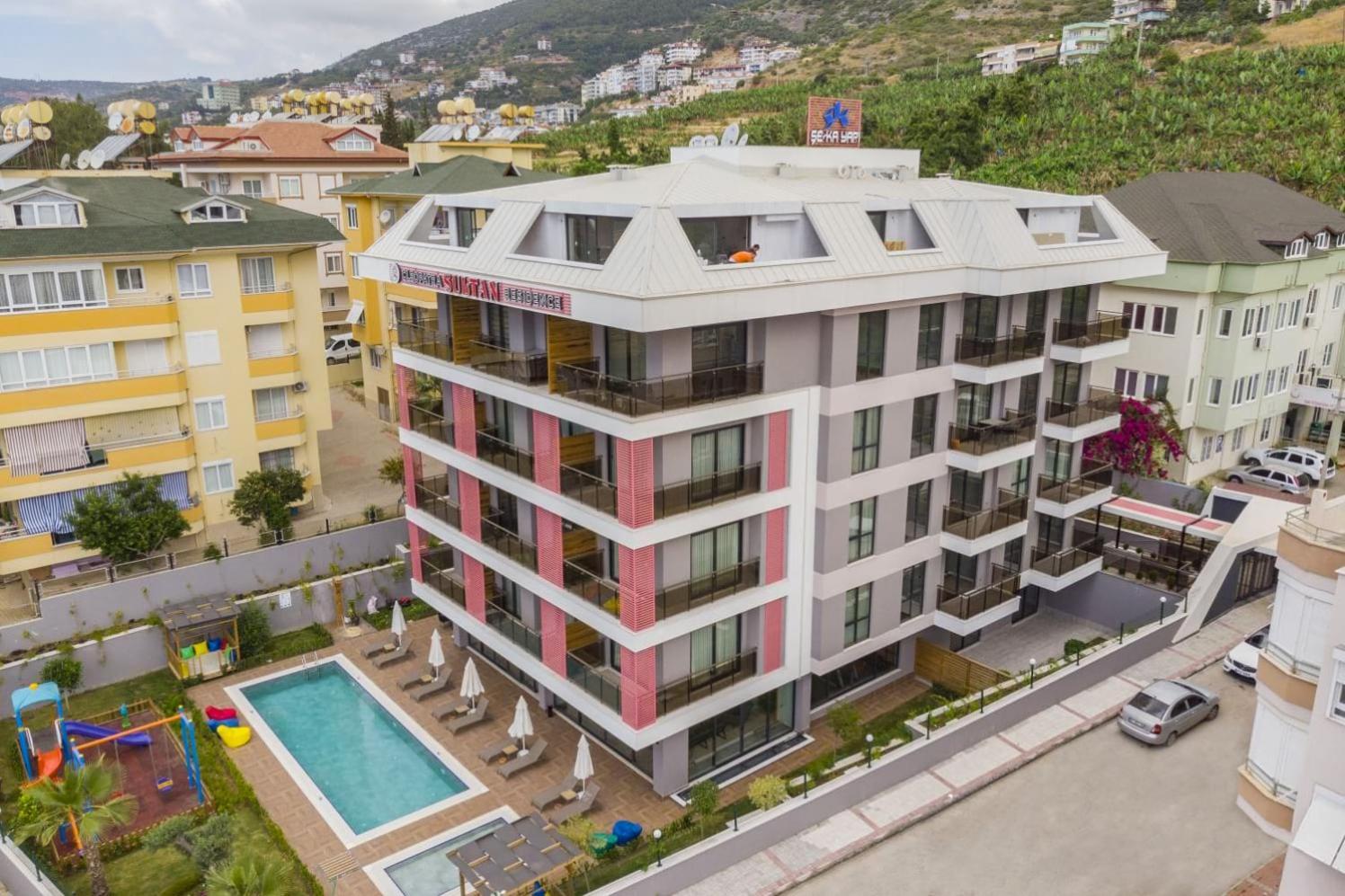 Sa Apartments! 1bd Flat 450m To Cleopatra Appartement Alanya