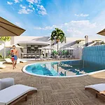 Stylish 1Br Flat Pool View & 10 Min Walk To Beach