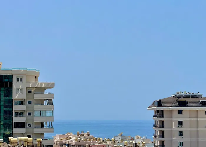 Sa Apartments! Sea View 1Bd Flat In Mahmutlar