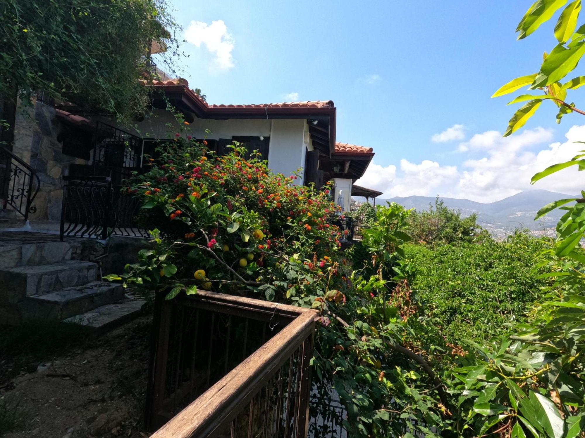 Escape To History In A Stunning Stone House With Garden And Sea View In The Heart Of Alanya