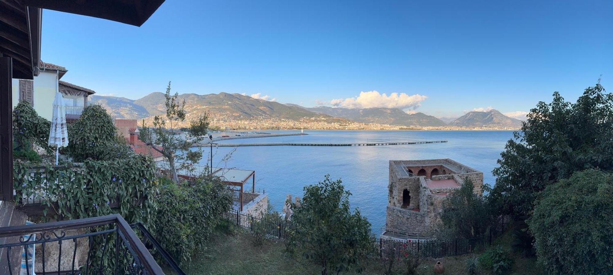 Escape To History In A Stunning Stone House With Garden And Sea View In The Heart Of * Alanya