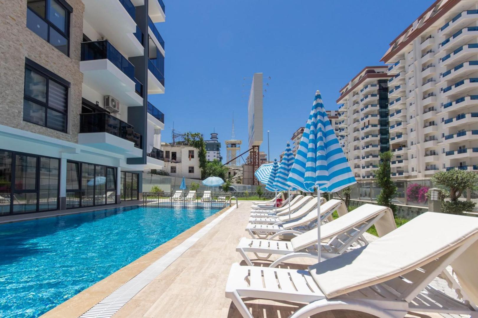 Gokgur 2-bedroom For Rent, 400 Meters From The Sea, Mahmutlar, Daire