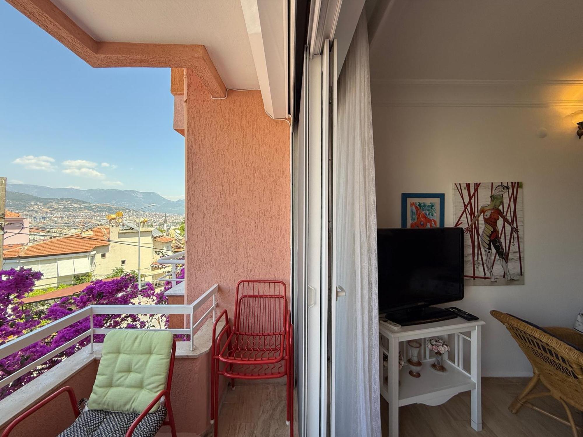 Duplex House On The Castle Road With A Seaview Ferienhaus Alanya