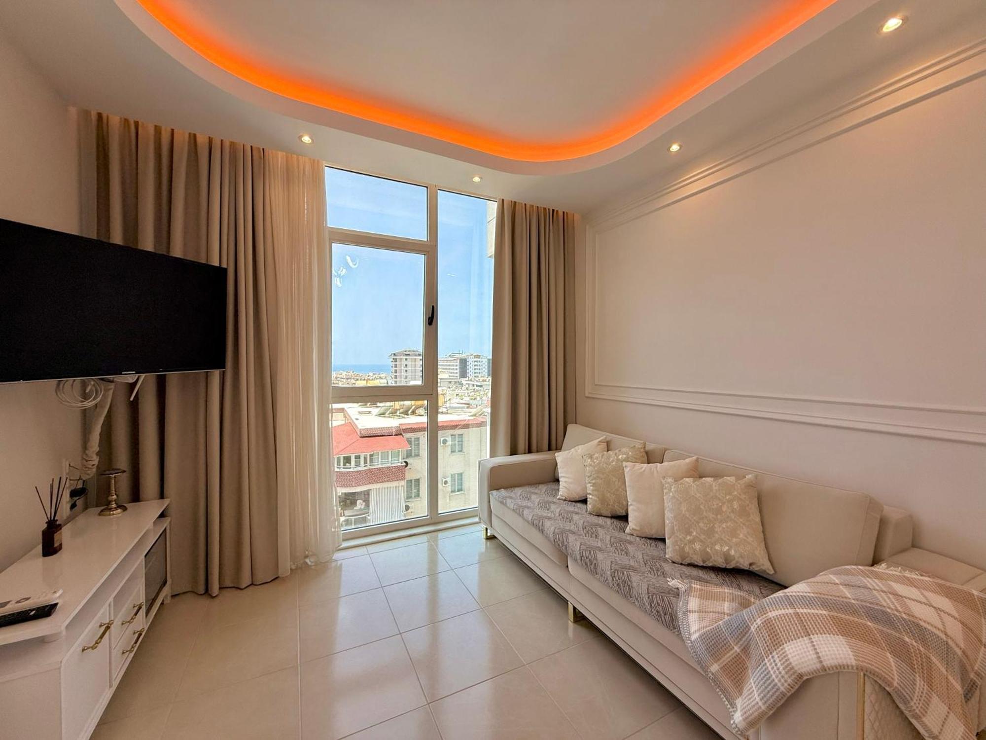 Sa Apartments! Sea View 1bd Flat In Mahmutlar