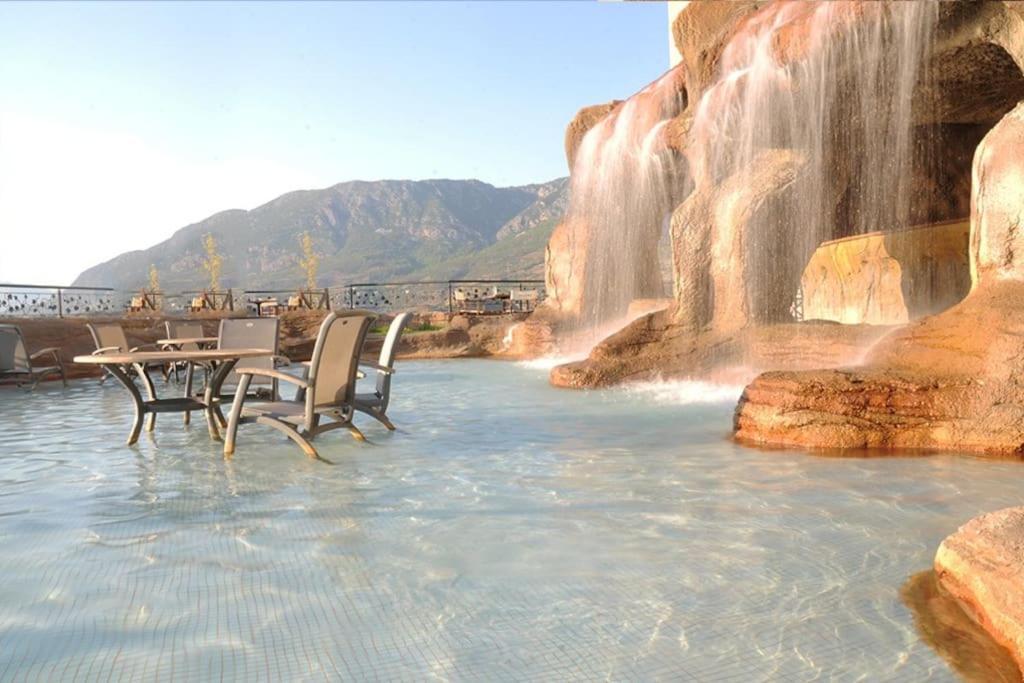 Gold 5 Star 2+1 Sea View And Aqua Park Apartment Alanya