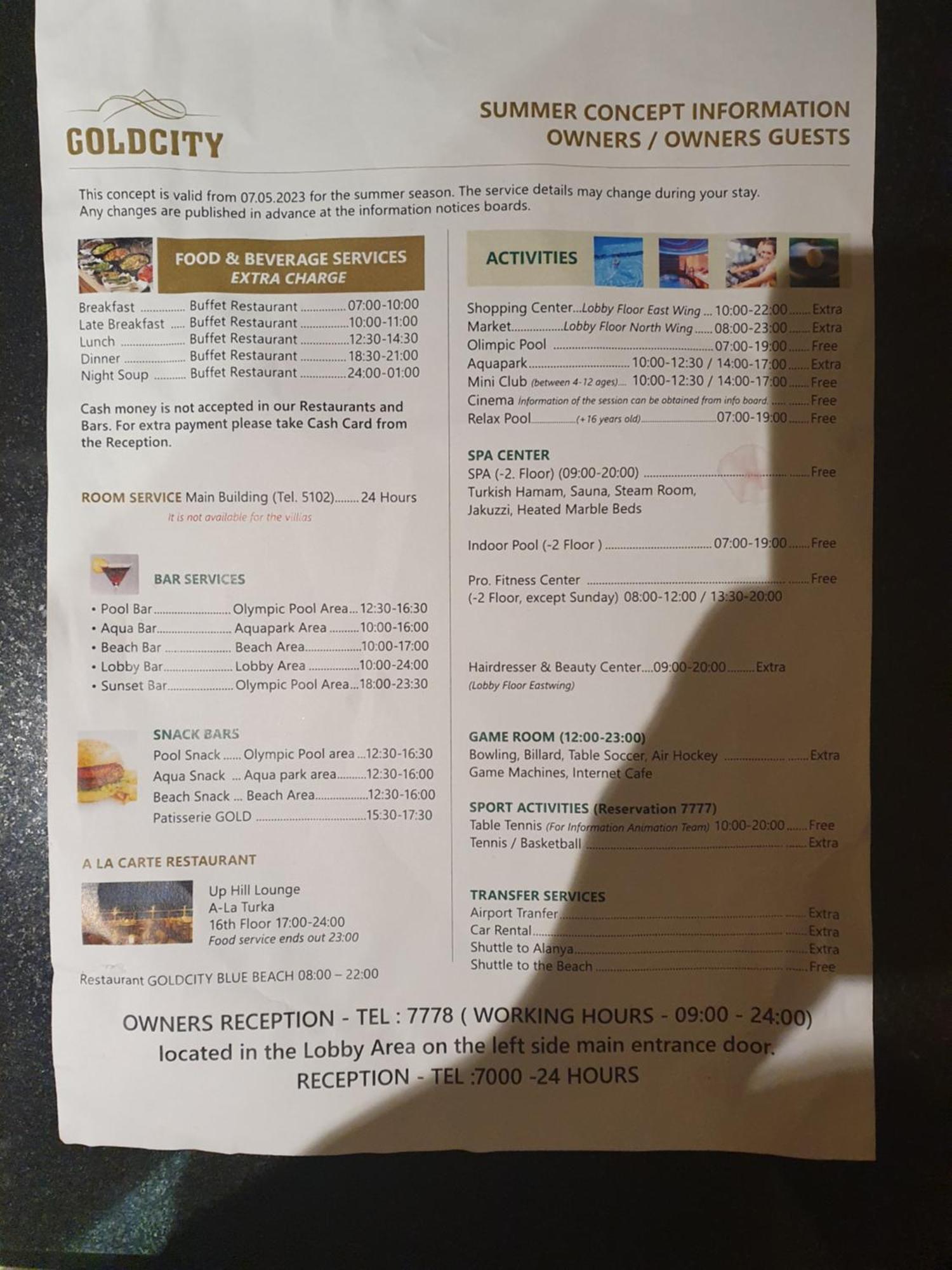 Gold 5 Star 2+1 Sea View And Aqua Park * Alanya
