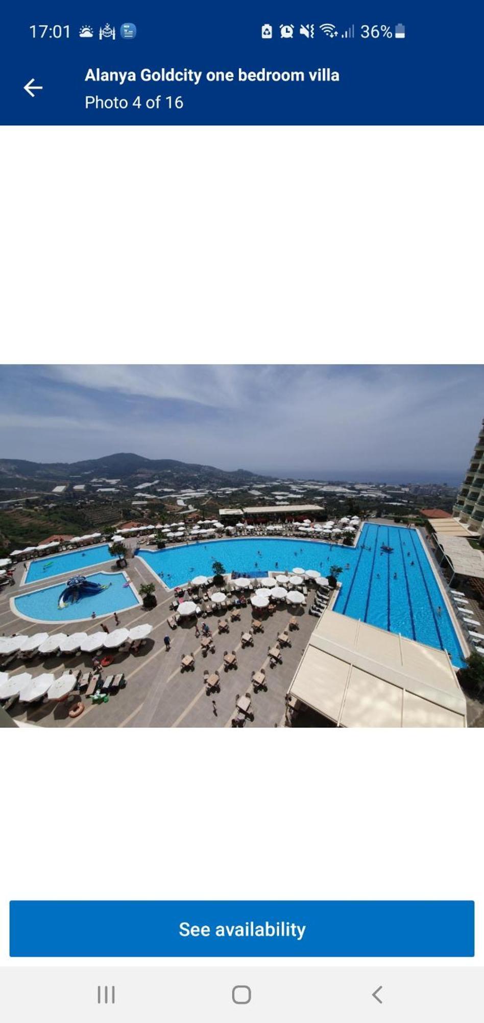 Gold 5 Star 2+1 Sea View And Aqua Park Apartment Alanya